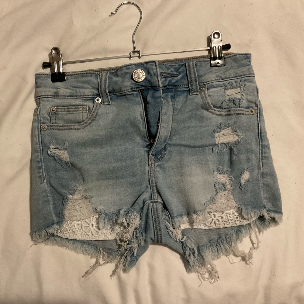 American eagle jean shorts